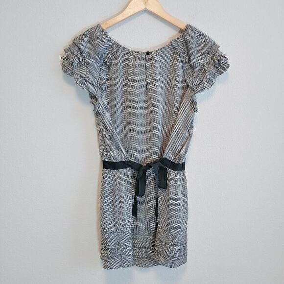 Anthropologie Leifsdottir Silk Short Sleeves Romantic Pullover Blouse Sz 12 - Picture 7 of 11